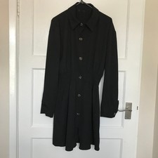 Little Black Dress Long Sleeve Size 10 Collared Button Down Knee Length