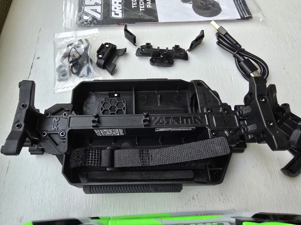 Arrma Granite Grom 1/16 Chassis, Body, And Misc Parts - Image 3 of 4