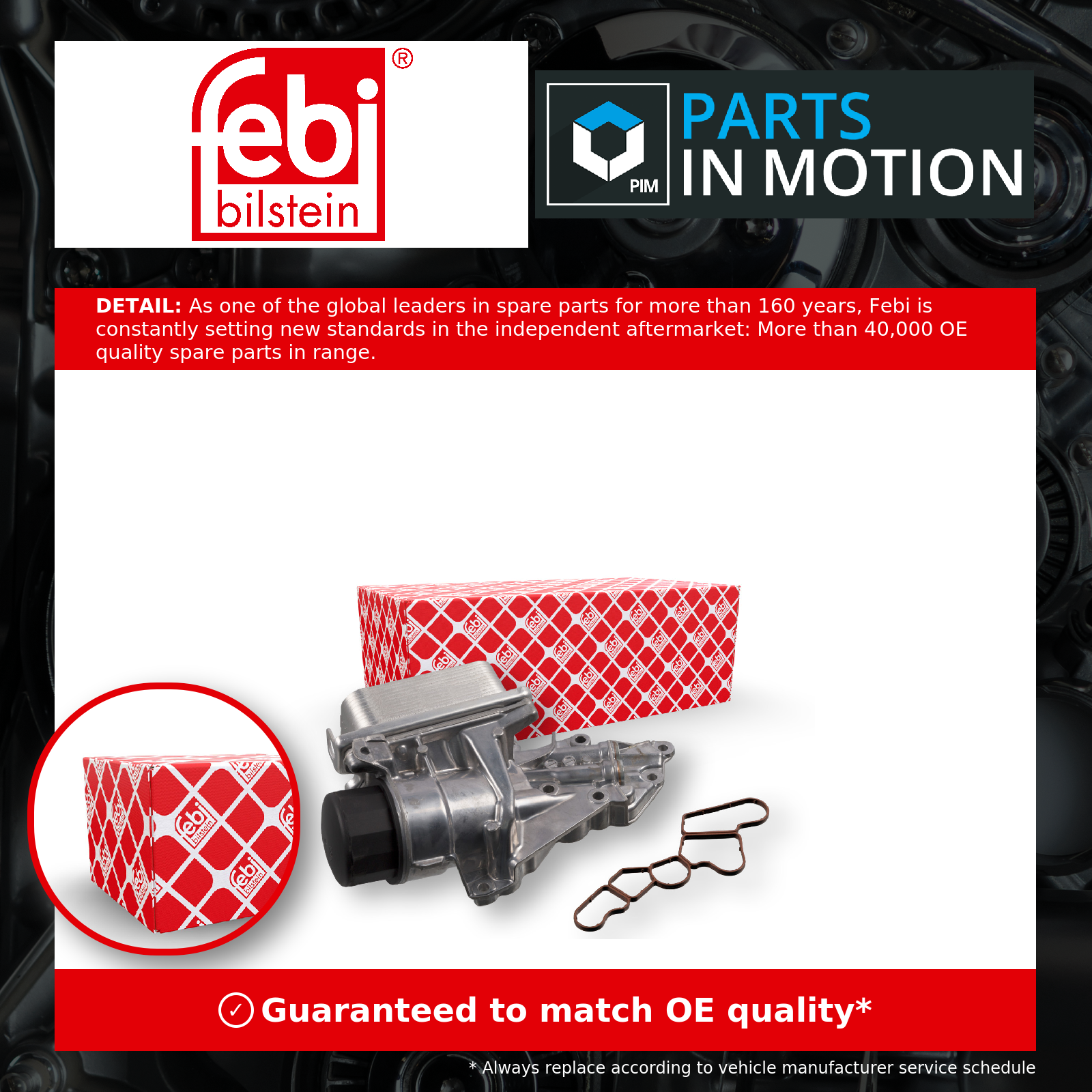 Oil Filter Housing fits MERCEDES C300 S204, W204 3.0 07 to 14 A2721800410 Febi - Image 5