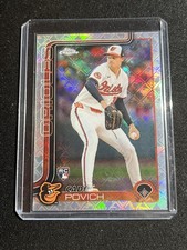 2025 Topps Chrome Logofractor Edition #140 Cade Povich
