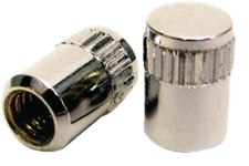 (2) Genuine Gretsch CHROME Guitar/Bass Standard Thread Vintage Switch Tips