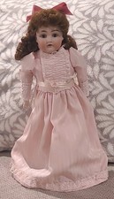 Dep 7  1/2 , 154 Made in Germany Bisque 19 inch Kestner Doll. Early 1900's 