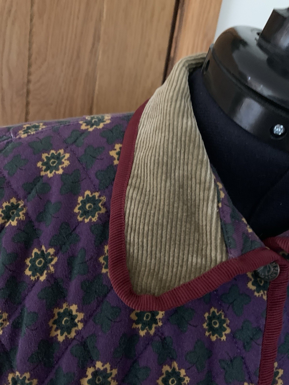 BEST COMPANY OLMES CARRETTI BEAUTIFUL VINTAGE QUILTED JACKET ~ SIZE L (Pls Read) image 5