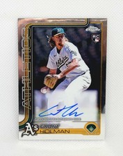 💥 2025 Topps Chrome Grant Holman Autograph RC Auto #RA-GHO Rookie A's