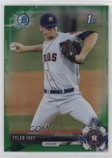 2017 Bowman Draft Chrome Green Refractor 62/99 Tyler Ivey #BDC-106 07rd