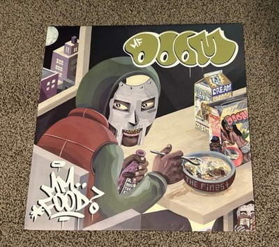 2004 MF DOOM MM FOOD LP - RHYMESAYERS ENTERTAINMENT OG Press 1st Hip Hop Vinyl