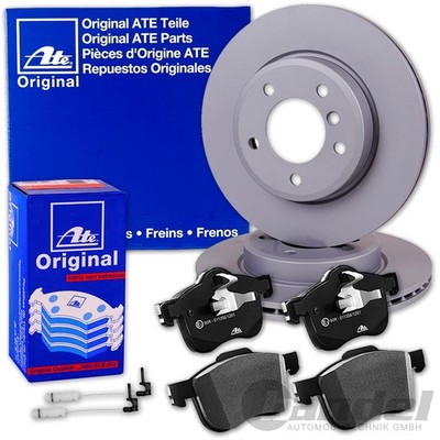 ATE BREMSSCHEIBEN 300mm + BELÄGE VORNE für MERCEDES E-KLASSE W210 S210 CLK W208