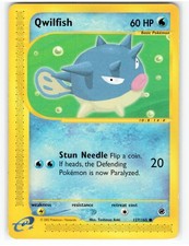 Qwilfish 127/165 Common Expedition Base Set Pokemon Near Mint on eBay