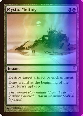 MTG Magic the Gathering Mystic Melting (114/155) Coldsnap LP FOIL