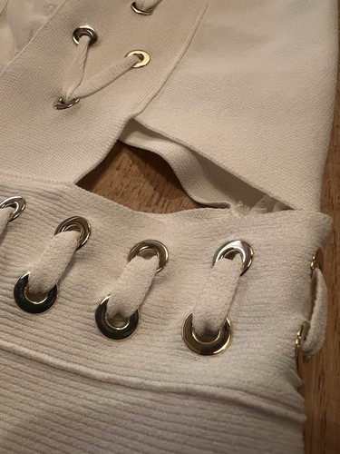 Elisabetta Franchi ๐ฎ๐น Abito Bianco -Tg 40 - Foto 10 di 13