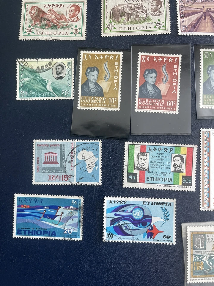 Ethiopia 1931-1971 Various 25 Stamps(7 MNH,18 Used) , VF/XF - Image 4 of 4