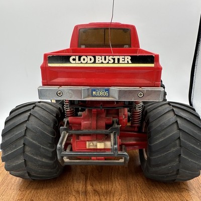 ホビーラジコン TAMIYA 4X4X4 CLOD BUSTER Tamiya 1/10 Super Clod Buster 4X4 Monster Truck Kit, Grey