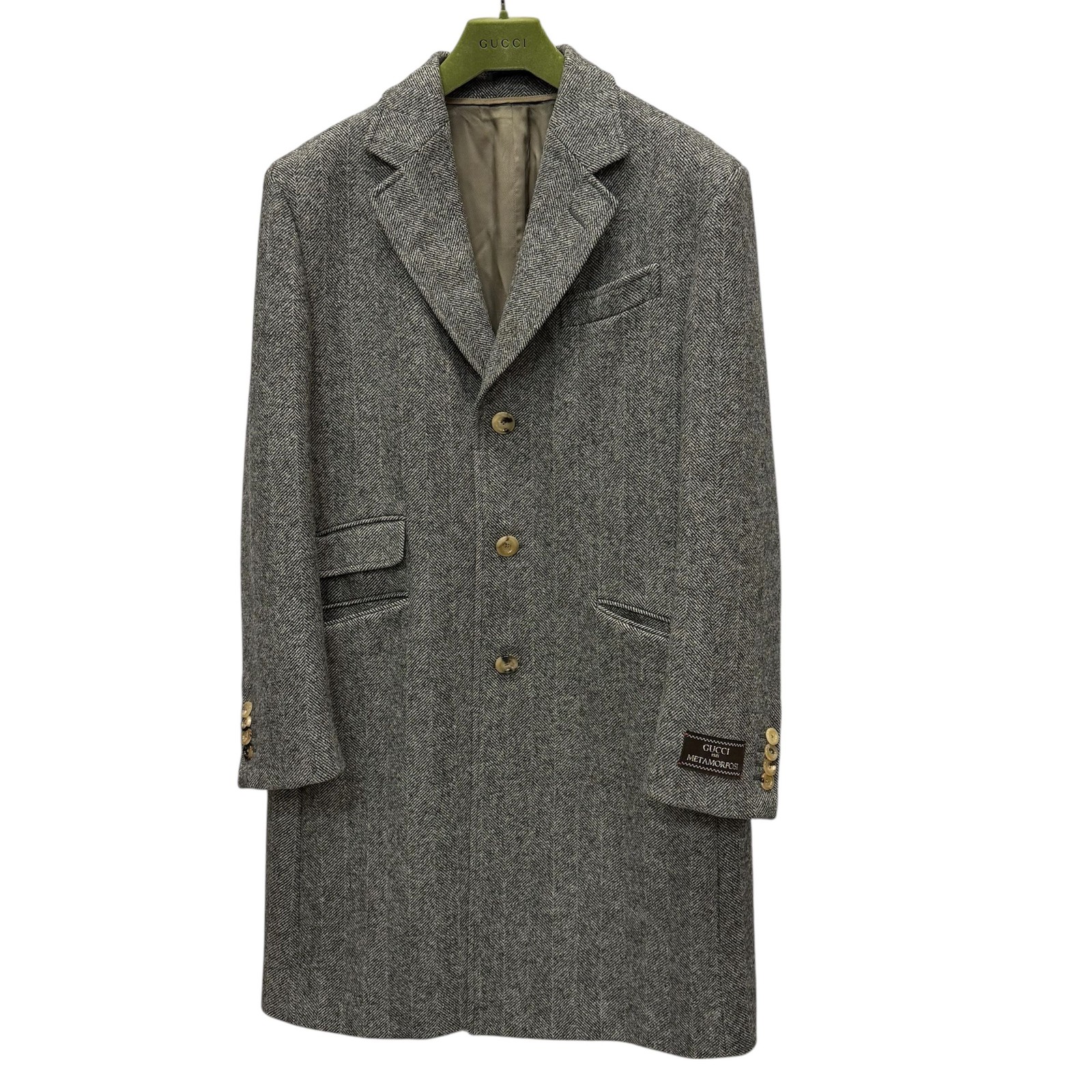 Gucci Herringbone Single Coat (100) 152169950 thumbnail 4