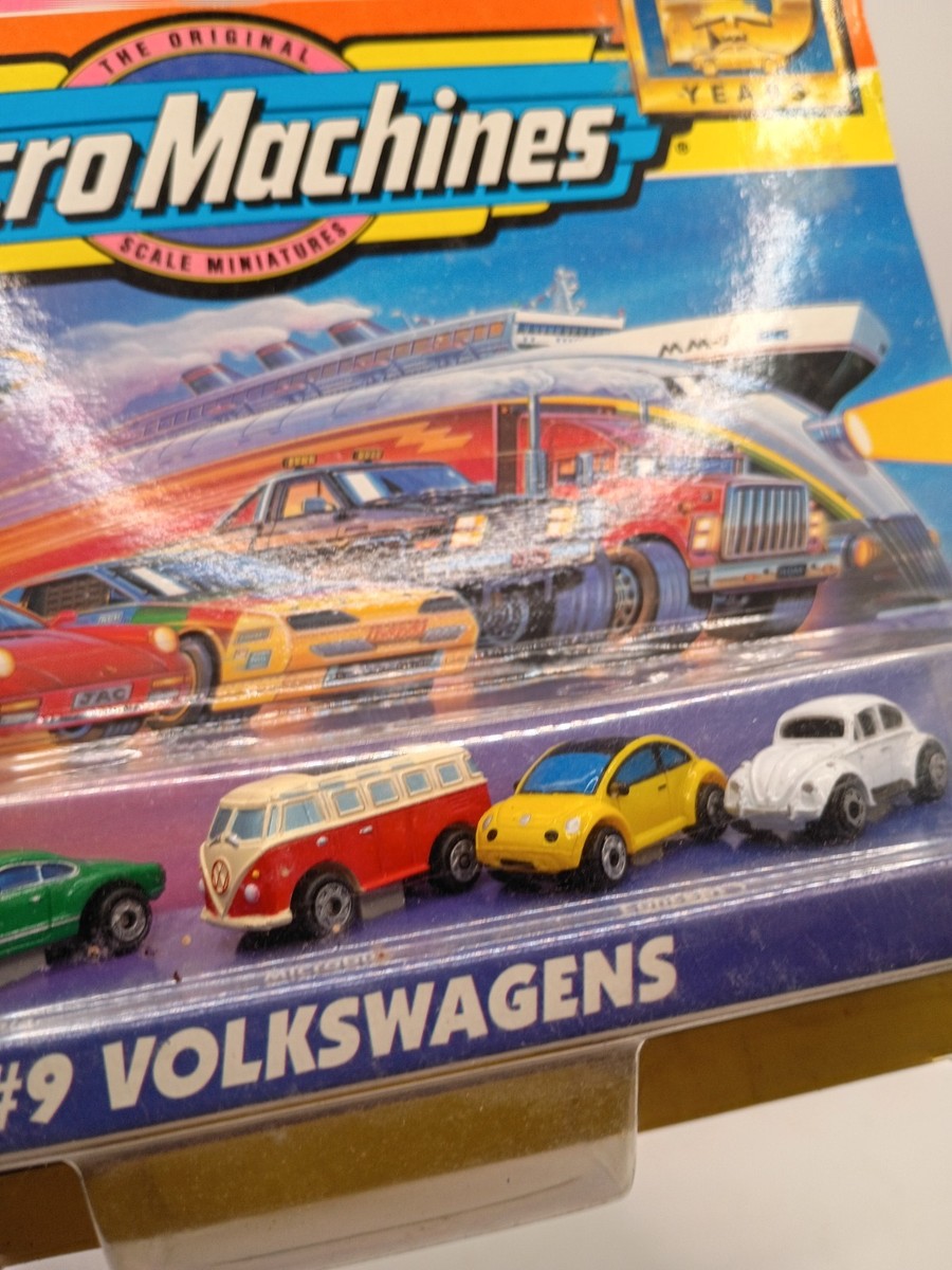 1996 Micro Machines #9 Volkswagens Galoob Sealed In Package | eBay