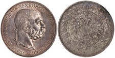 i-600067 Austria 5 Corona 1907 AU/UNC