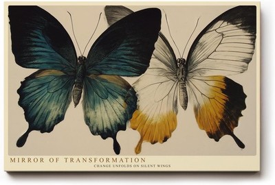 120x80cm Paul Sinus Wandbild 120x80cm Mirror of Transformation Schmetterlinge