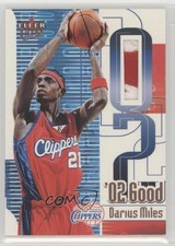 2001-02 Fleer Ultra '02 Good Game-Worn Uniform Darius Miles 3c7