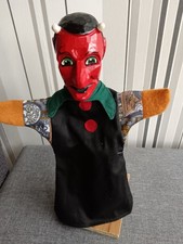 Scheithauer Gischa Handpuppe Kasperlefigur Teufel 