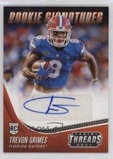 2021 Panini Chronicles Draft Picks Orange Trevon Grimes #TS-TVG Auto 16q7