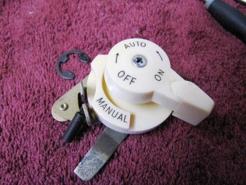 GARRARD ON OFF KNOB Selector Model RC120 RC121 & MKII idler turntable Changer