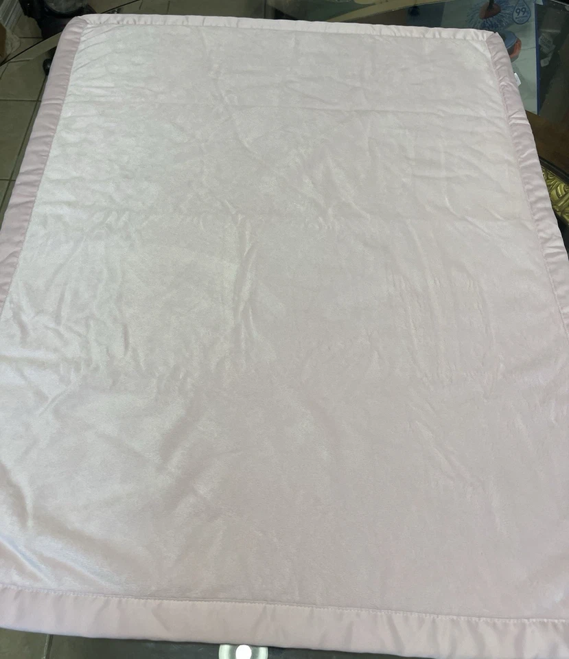 Manta de felpa Koala Baby Toys R Us rosa Minky mate satinado ribete reversible 2014 Foto 2 de 4