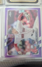 2021 Topps Chrome Update Series - Garrett Whitlock #USC5 Purple Refractor (RC)