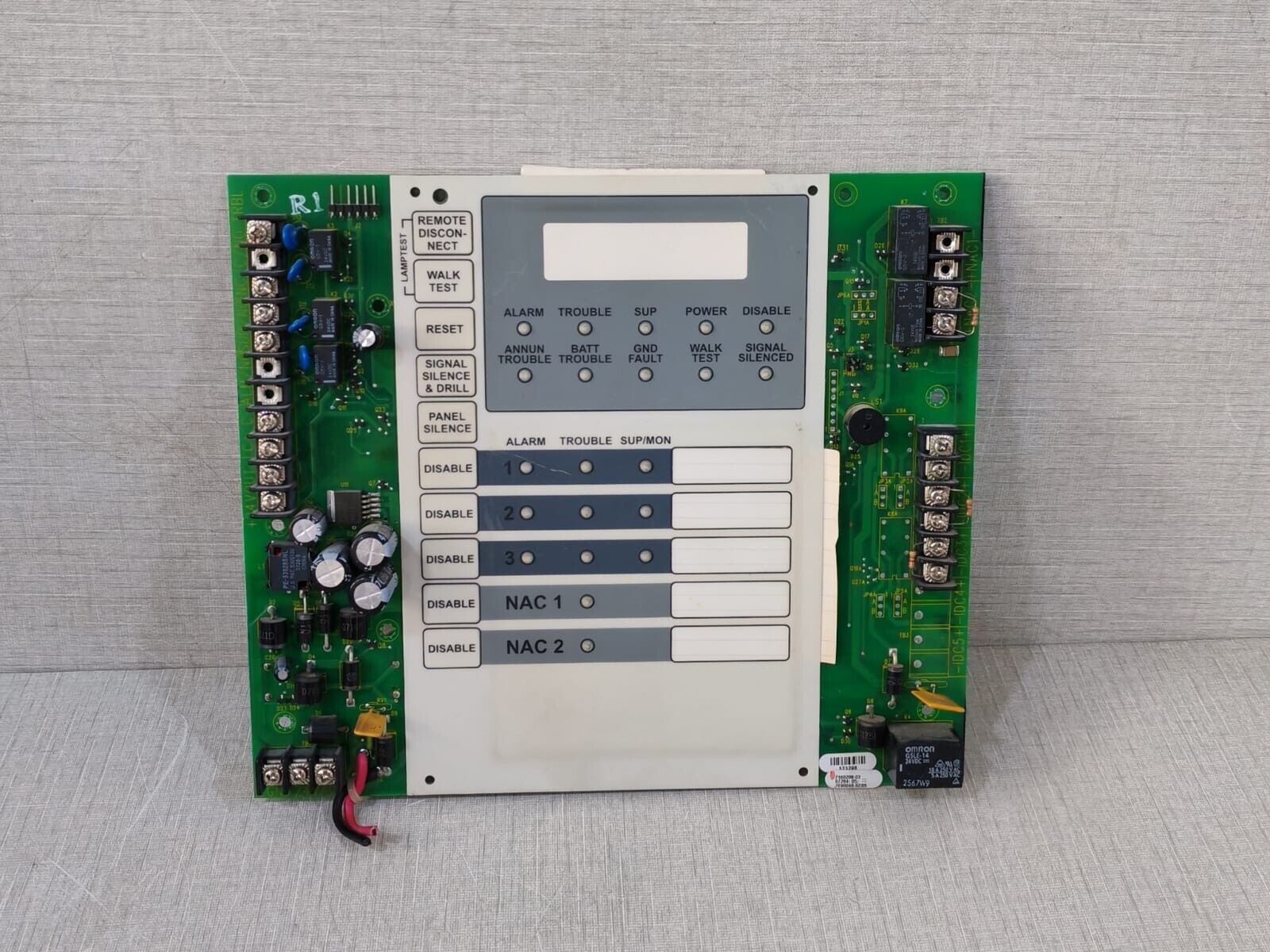 Edwards EST FS-302 FireShield (3-zone FACP) Replacement PCB Board