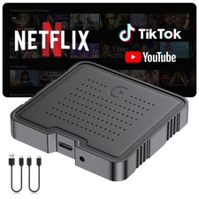 Wireless CarPlay Adapter 2025 AI for iPhone  Android Auto  Streaming Entert...