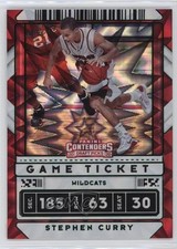2020-21 Contenders Draft Picks Game Ticket Green Explosion Stephen Curry #1 0rd2