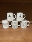 Rae Dunn Mug Lot Of 5 Limited Edition Double Sided Mugs — photo 1