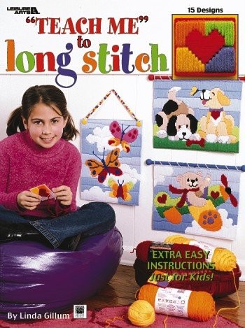 Leisure Arts-teach Me To Long Stitch