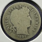 1907 10C Barber Dime (88854)