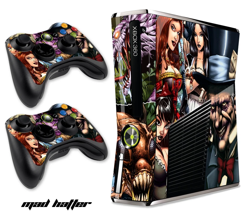 202 Battle Vinyl Skin Sticker Protector For Microsoft Xbox 360 E And 2 Controlle - Foto 9