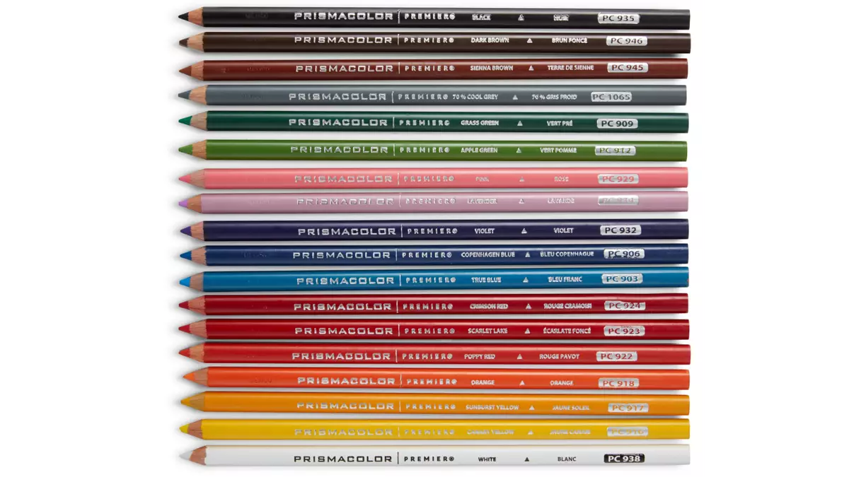 Prismacolor Premier Soft Core Colored Pencil, Choose from 150