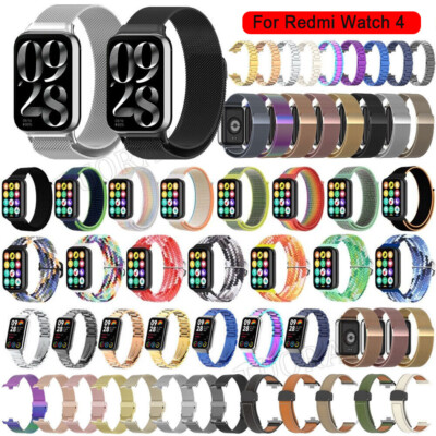 Metall Nylon Leder Armband Für Redmi Watch 4 /Xiaomi Mi Band 8 Pro Uhrenarmband