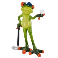 Formano Frosch Golfspieler, HellgrüN - Froschhausen