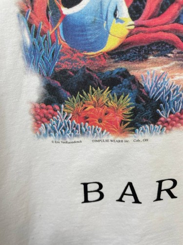 Barbados ocean 90s vintage t-shirts size L - Picture 6 of 7