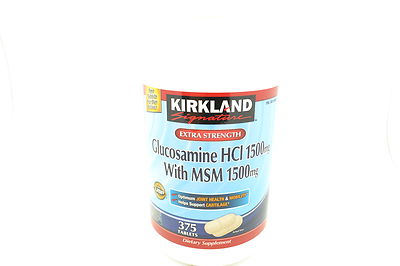 Kirkland Signature Extra Strength Glucosamine HCI 1500mg w 375 Tab 