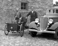Inventor Ford Motor Company HENRY and EDSEL FORD Glossy 8x10 Photo Model T Print