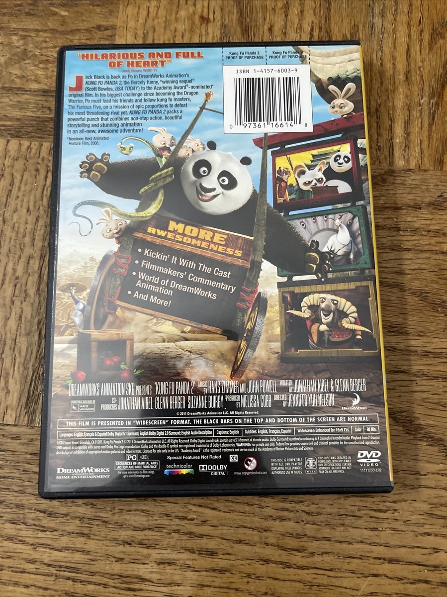 Kung Fu Panda 2 DVD | eBay