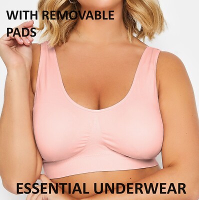 Top Sportivo Bambina Risalti - 3 Pezzi Microfibra Senza Cuciture, Reggiseno Sportivo, Made In Italy - Foto 5