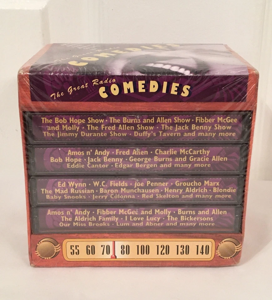 The Great Radio Comedies 4 Audio Cassette Tapes Original Broadcasts - New Sealed - Image 2 of 4