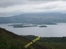 Photo 12x8 Loch Lomond from Conic Hill Balmaha Low cloud on the tops in th c2014