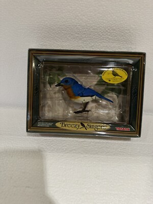Takara Breezy Singers Motion-Activated Eastern Bluebird (2003) | eBay