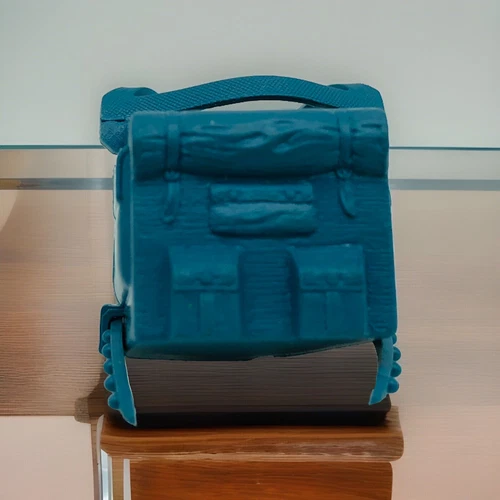 Vintage 1980 Star Wars Luke Skywalker Blue Jedi Training Yoda Backpack