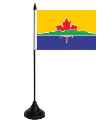 Tischflagge Thunder Bay City (Ontario) Tischfahne Fahne Flagge 10 x 15 cm