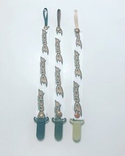 Handmade Pacifier Holder - Sports - Hockey - Anaheim Ducks