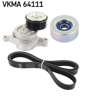 V-Ribbed Belt Set SKF VKMA 64111 Fits Mazda 2 3 6 Ribs