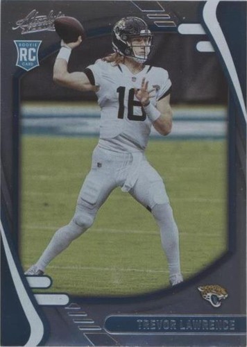 Trevor Lawrence 2021 Panini Absolute Rookie Card #101 Jacksonville
