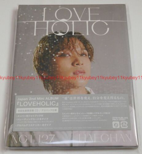 New NCT 127 LOVEHOLIC HAECHAN ver. CD Photobook Card Sticker Japan AVCK-79700 - Afbeelding 1 van 5
